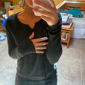 Brandy Melville button down sweater top